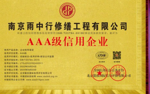 新兴企业资质认证